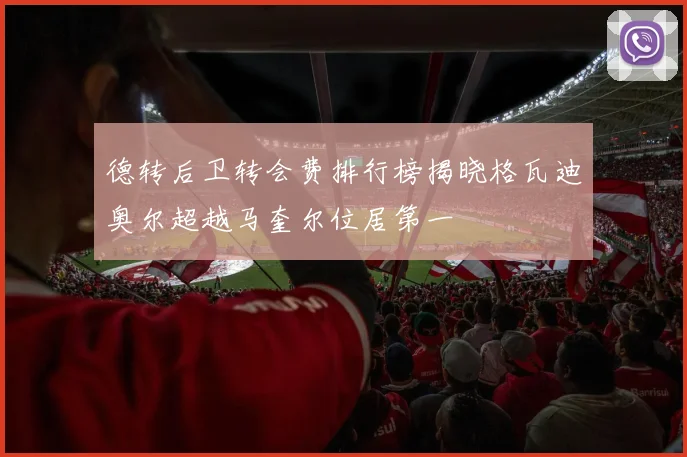 德转后卫转会费排行榜揭晓格瓦迪奥尔超越马奎尔位居第一